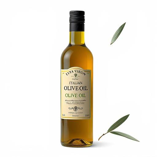 Bottiglia di olio extra vergine di oliva Delicato dell'Azienda Agricola Rossi