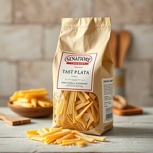 Pacchetto di pasta di grano duro Senatore Cappelli del Pastificio Artigianale De Luca