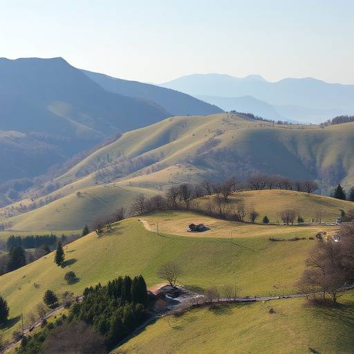 Paesaggio collinare del Molise