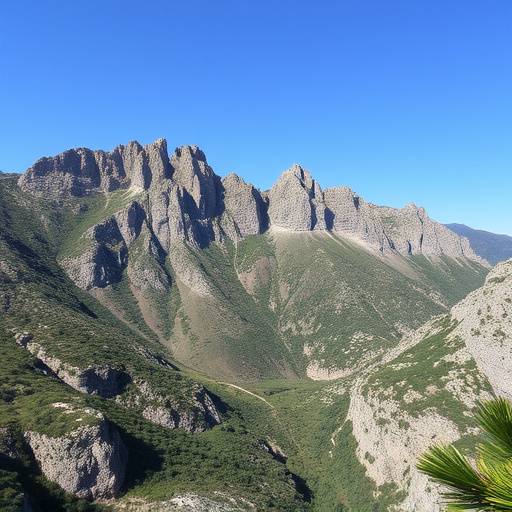 Paesaggio montano della Basilicata